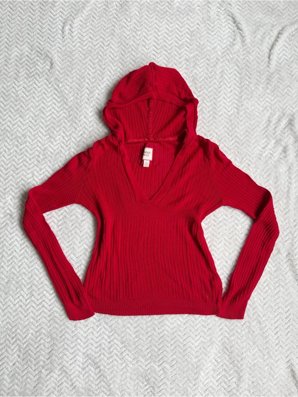 2000s Cableknit Babydoll Top